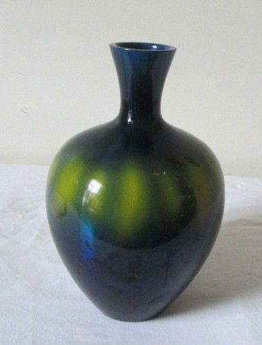 Vintage japanese bronze vase - vintage,
