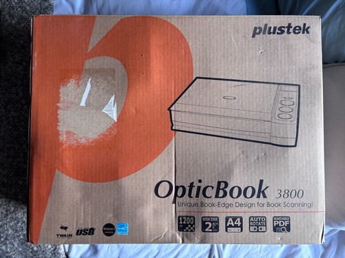 Plustek opticbook 3800 book - plustek,