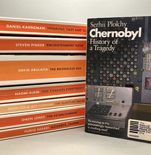 Penguin Non Fiction 8 Paperback Book Bundle Reference Orange Spine