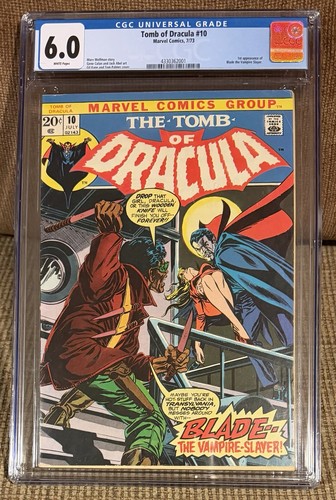 Tomb dracula 1973 cgc - tomb,