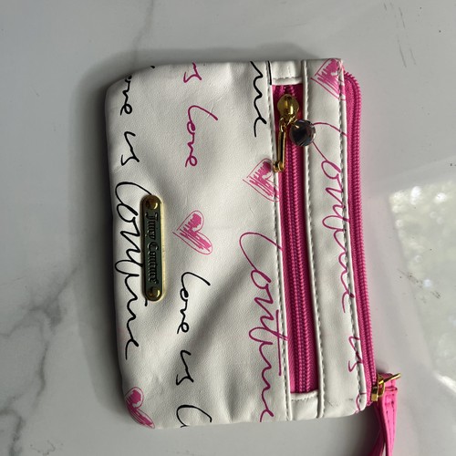 Juicy couture zip wristlet - juicy,