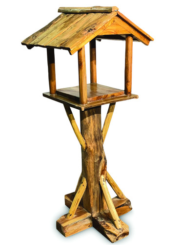Teak root bird table 145 - root, 145-155cm