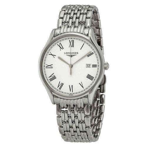 Longines lyre white dial men - white,