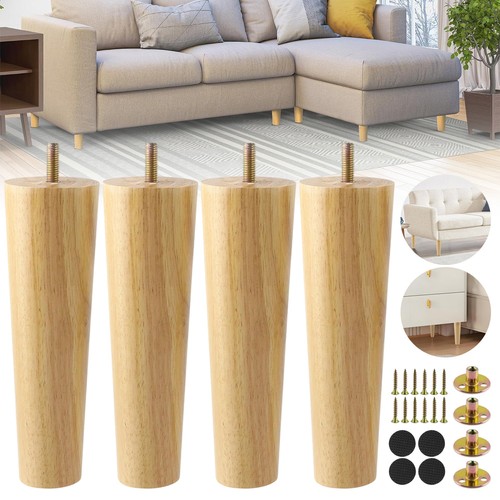 Wooden furniture legs m8 - wooden,