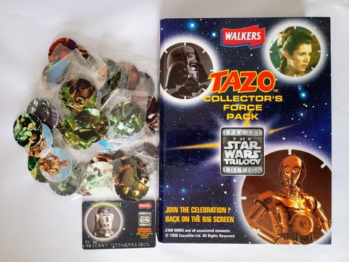 Star wars trilogy tazo - star,