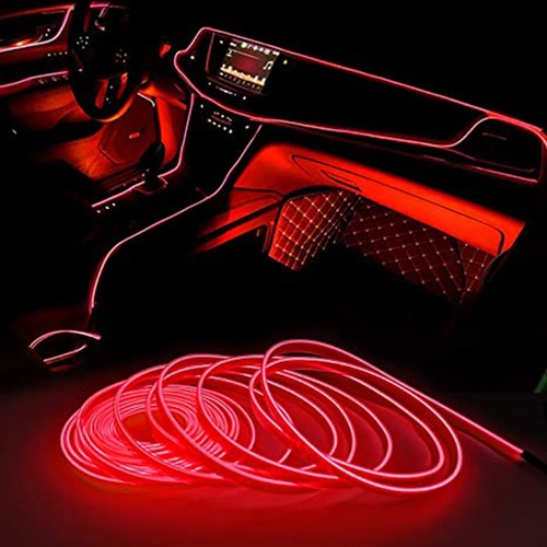 Red led interior auto car - led,