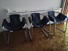 4 1970s Arkana Cantilever Chairs Designed By Geoffrey Harcourt