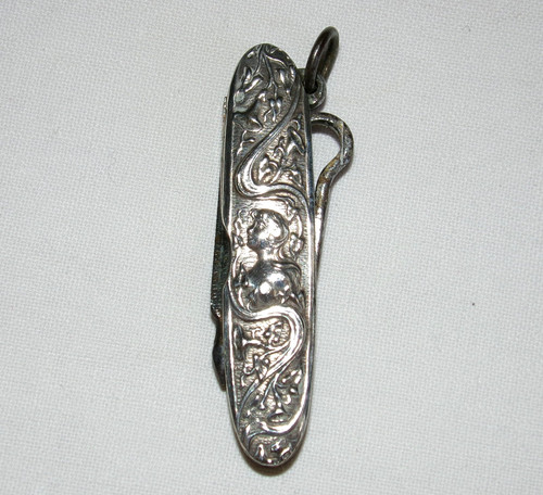 Art nouveau silver - silver, plated