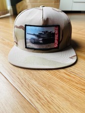 Rare Supreme Tank Hat Desert