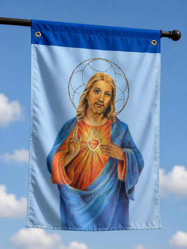Jesus with sacred - with, x