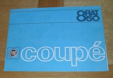 Fiat 850 Coupe Series 1 Brochure 1967-1968