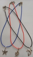 Sea creature silverplated necklaces - choose your favourite!