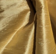 100% SILK DUPION  BUTTERCUP