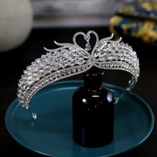 5cm Tall Swan Drip CZ Crystal