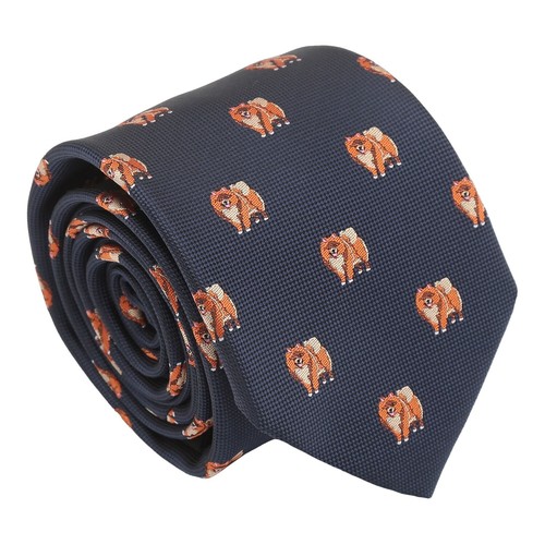 Navy blue pomeranian - blue,