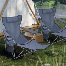 2-in-1 Folding Camping Chair