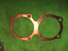 TRIUMPH 650 6T T110 T120 TR6 PRE UNIT 8 STUD COPPER HEAD GASKET 70-3614, NOS
