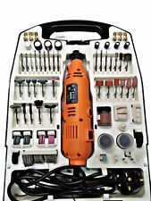 VonHouse  135w   Mini Rotary Hobby Drill - about 220 pc accessory Set left _Used