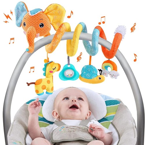 Infant car seat toy spiral - toy,