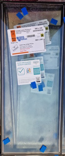 Double glazed window - glazed, glass