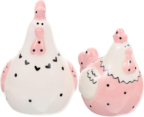 2pcs chicken ceramic salt - 2pcs, and