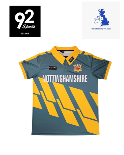 Nottinghamshire cricket shirt - cricket,