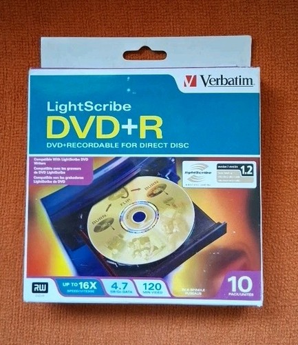Verbatim lightscribe dvd - verbatim, dvd+r