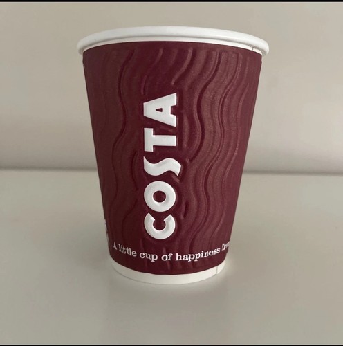 Costa coffee 12oz paper - costa,