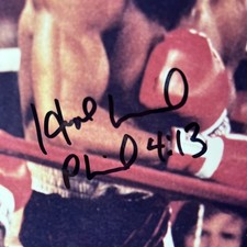 Evander Holyfield Signed