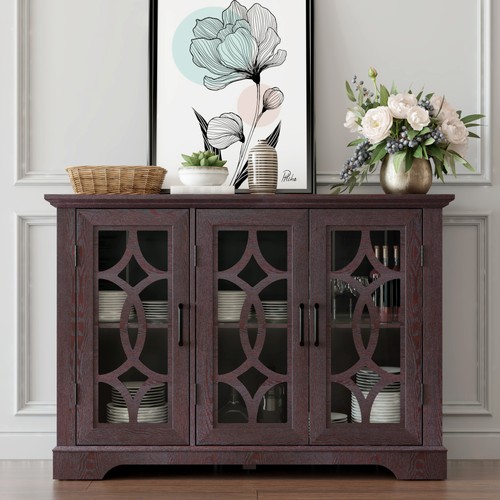 Clear glass doors - glass, w