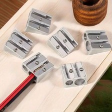 Pencil Sharpener Metal Double