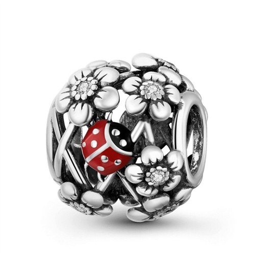 S925 sterling silver ladybug - s925,