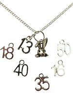SILVER NECKLACE FLOP EAR Rabbit Charm Pendant Birthday Anniversary Gift + Bag