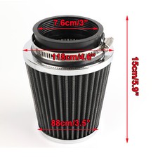 3" Silver Car Universal Cold