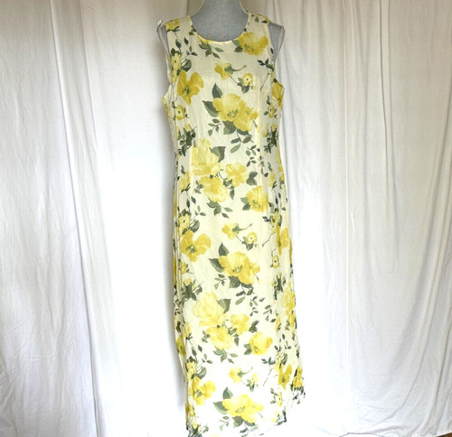 Vintage spring summer yellow