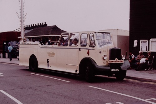 Original bus coach slide - original,