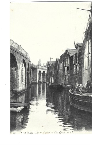 Printed postcard newport - printed,