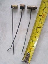 3 Antique American Clock Gong Hammers