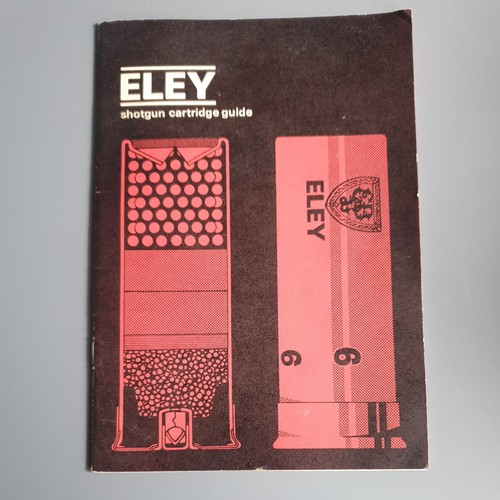 Book eley shotgun cartridge - eley,