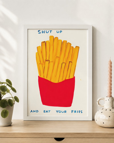 David shrigley funny fries - david,