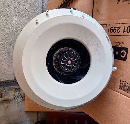 Large inline extractor fan - extractor, 12