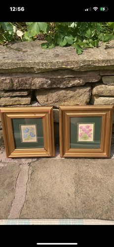 Pair vintage framed - vintage,