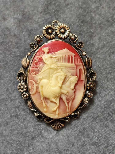 Vintage big size cameo - vintage,