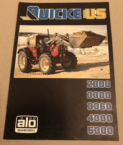 Quicke front loader range - front,
