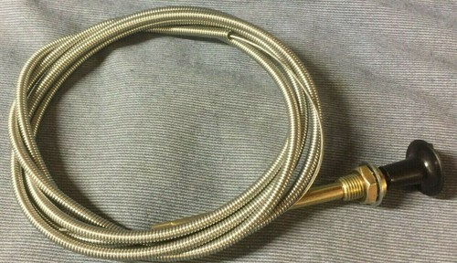 New solid choke cable - cable, stop