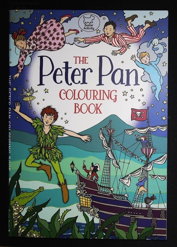 The peter pan colouring book - pan,