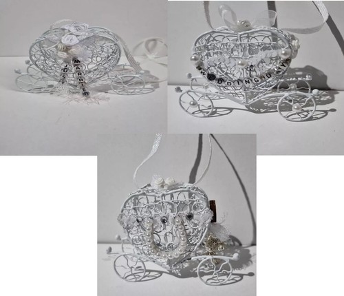 White metal wedding - white,