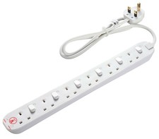 Extension lead surge protected - extension,