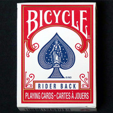 Mini Bicycle Cards (Red)