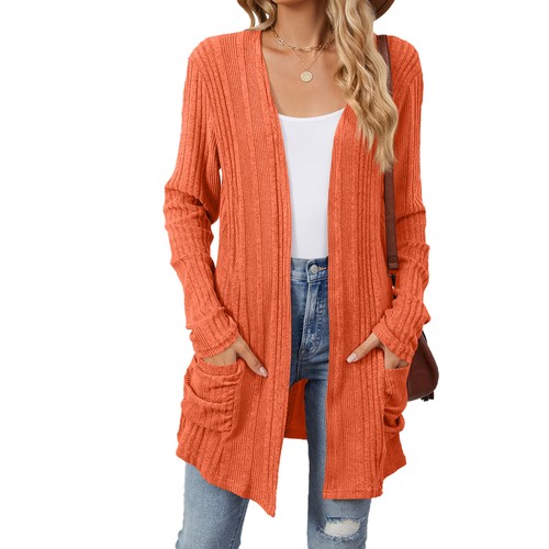 Women knit open coats - women,